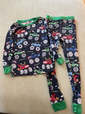 Little Sleepies Monster Truck Pajamas